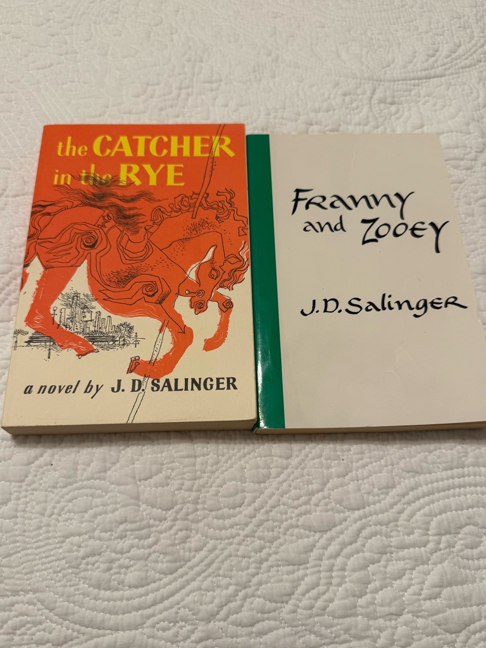J.D. Salinger Book set - catcher in the Rye & Franny and Zooey